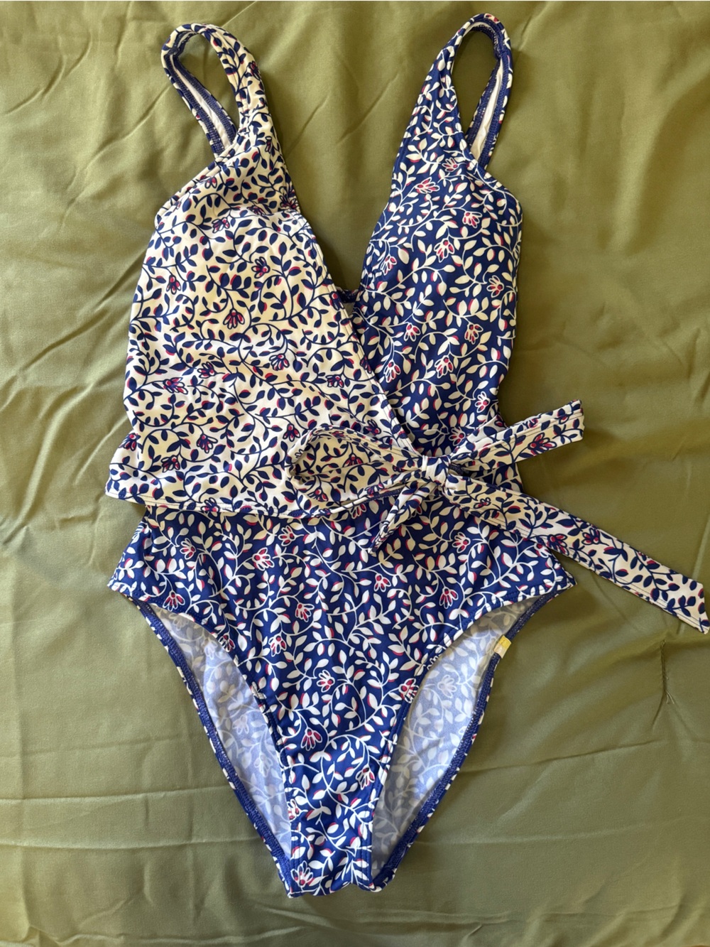 The Perfect Wrap One-Piece By Summersalt Size 2